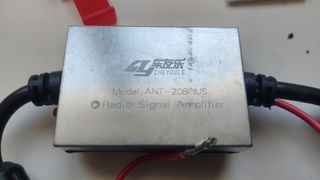 Amplificador antena coche