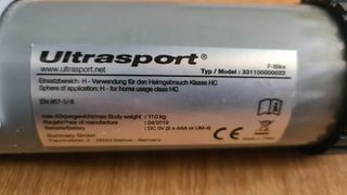 Bicicleta estática plegable ultrasport