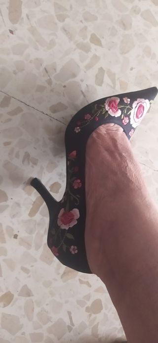 ZAPATOS JOYA DE PURA LÓPEZ - BORDADOS -