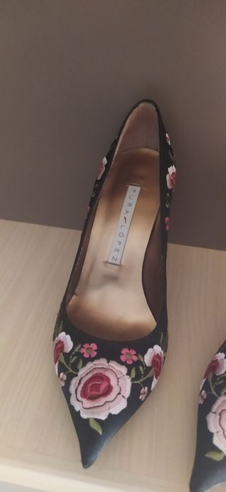 ZAPATOS JOYA DE PURA LÓPEZ - BORDADOS -