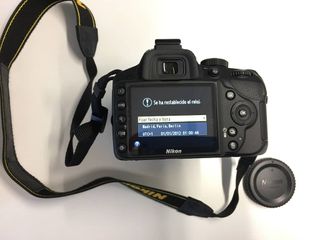 Cámara Nikon D3200 + Objetivos + Accesorios