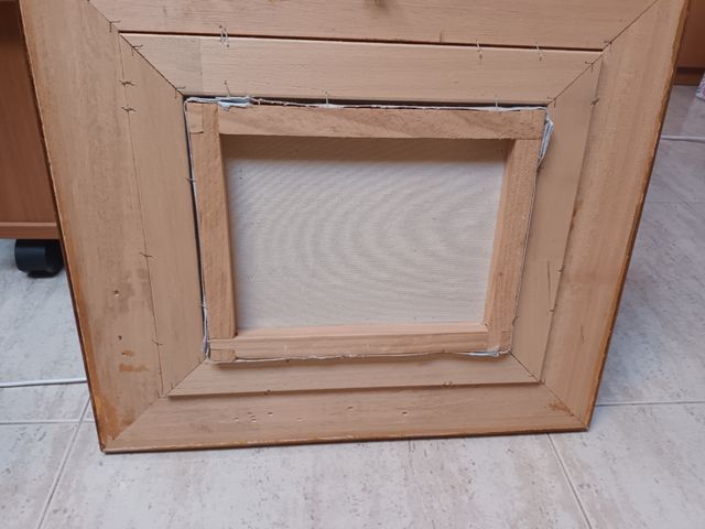 Óleo sobre lienzo paisaje (los dos 30 €)