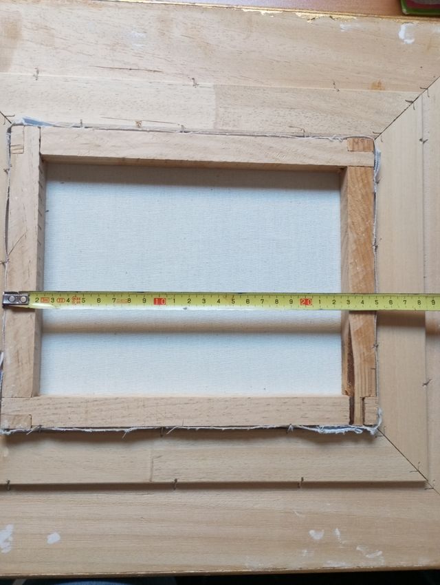 Óleo sobre lienzo paisaje (los dos 30 €)