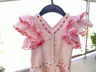 Traje flamenca infantil para niña