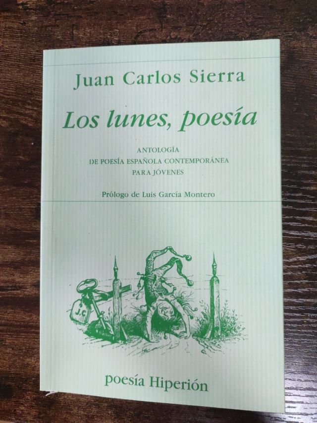 Libro Los lunes, poesia
