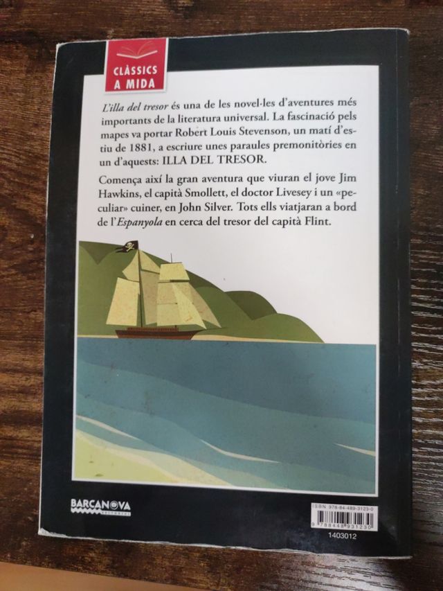 Libro L'illa del tresor