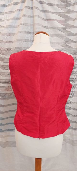top de fiesta rojo