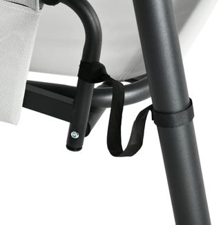 Balancín convertible en cama gris NUEVO