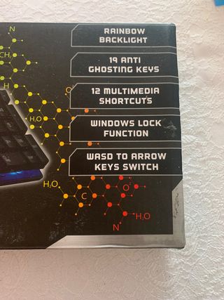 Vendo teclado Gamer y ratón gamer