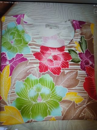 JERSEY/TOP MANGA CORTA DE TALLA Y MODA