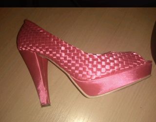 Zapatos fucsia de fiesta