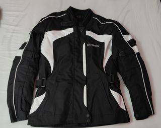 Chaqueta moto chica