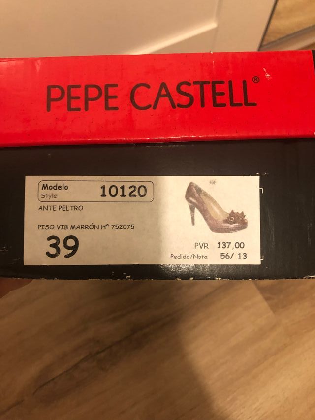 Zapatos pepe Castell mujer