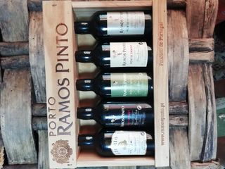 Miniaturas Ramos Pinto 5x9cl Porto caixa madeira
