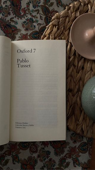 Oxford 7, Pablo Tusset