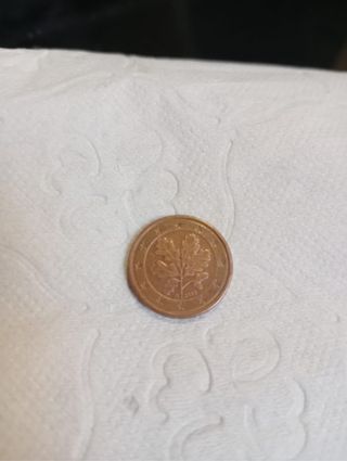 MONEDA DE 1 CÉNTIMO ALEMANA 2002