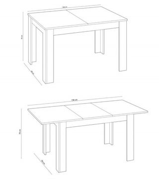 Mesa Comedor Extensible KATIA