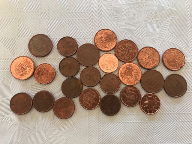 Monedas de céntimos valiosas
