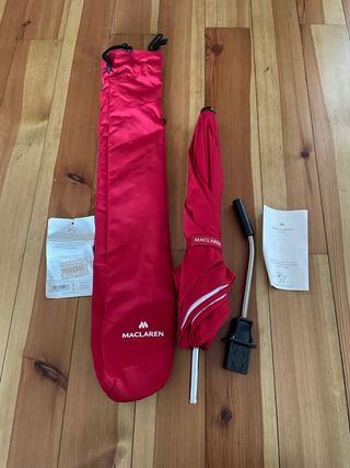 NUEVO-Sombrilla roja Maclaren