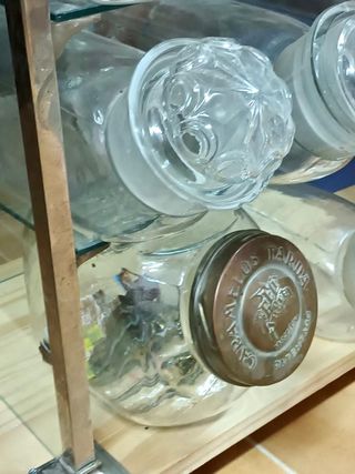 VITRINA VINTAGE DE GOLOSINAS