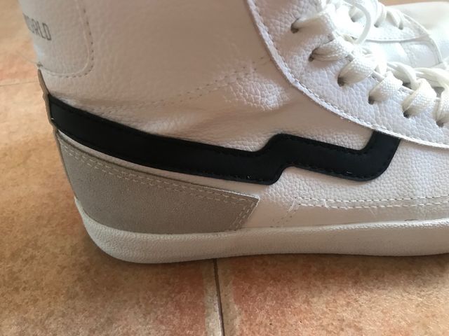 Zapatillas de bota blancas para niño/a NYC