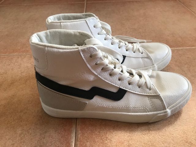 Zapatillas de bota blancas para niño/a NYC