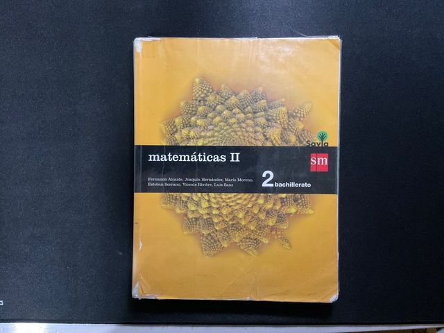 Matemáticas II Bachillerato SM