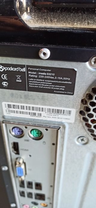 TORRE PACKARD BELL S3210