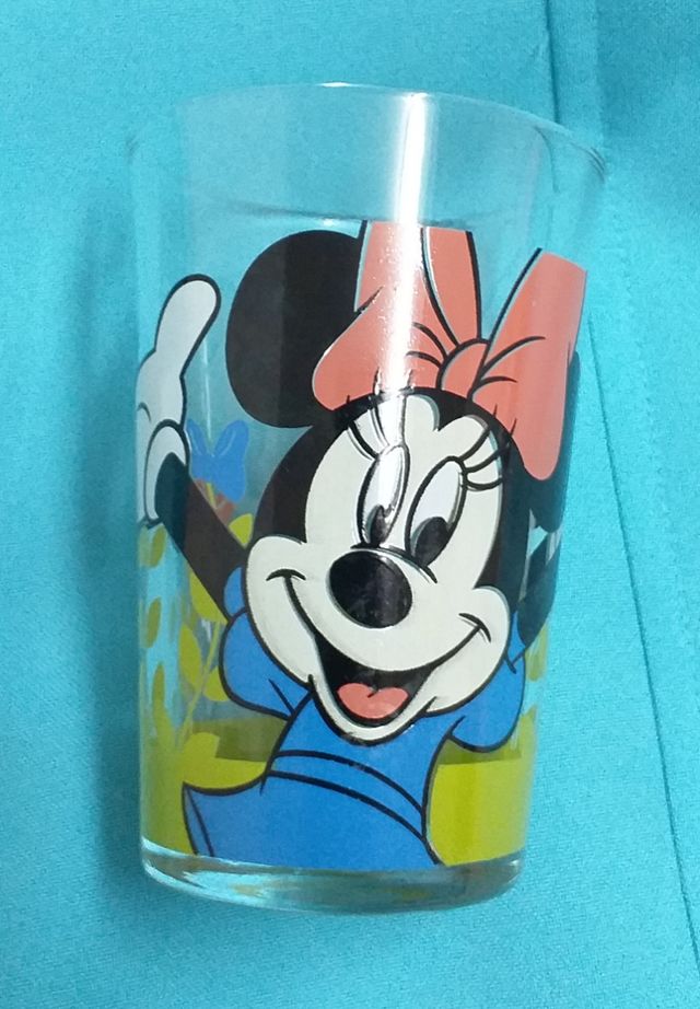 VASO DE CRISTAL DISNEY ANTIGUO