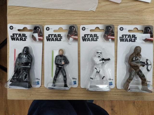 Pack 4 figuras Star Wars