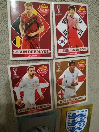 Cromos extras mundial Qatar