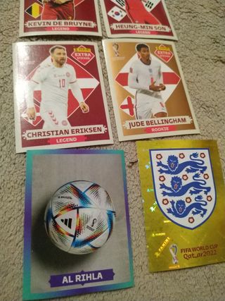 Cromos extras mundial Qatar