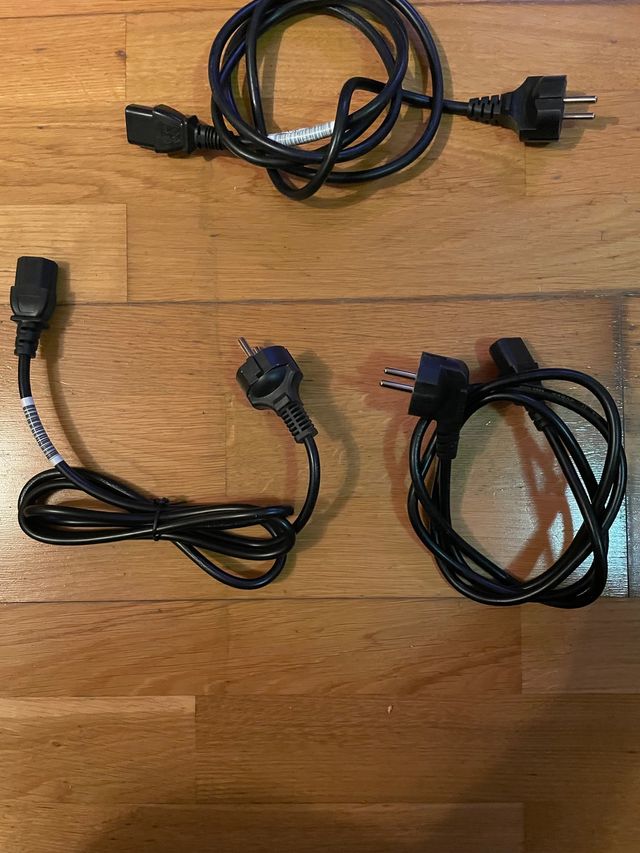 Cable alimentación pc