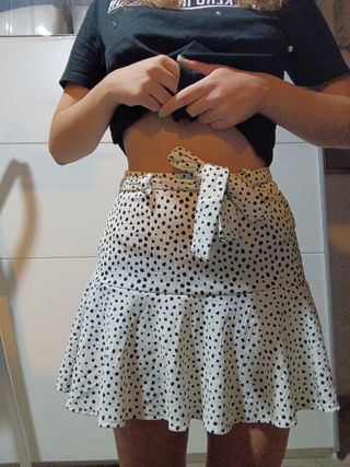 Falda pantalón Stradivarius 