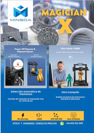 Impresora 3D magician X