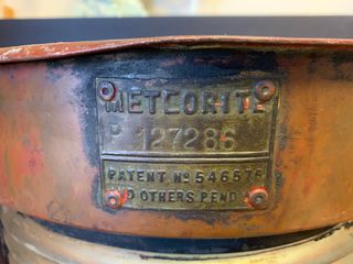 Gran foco antiguo de barco