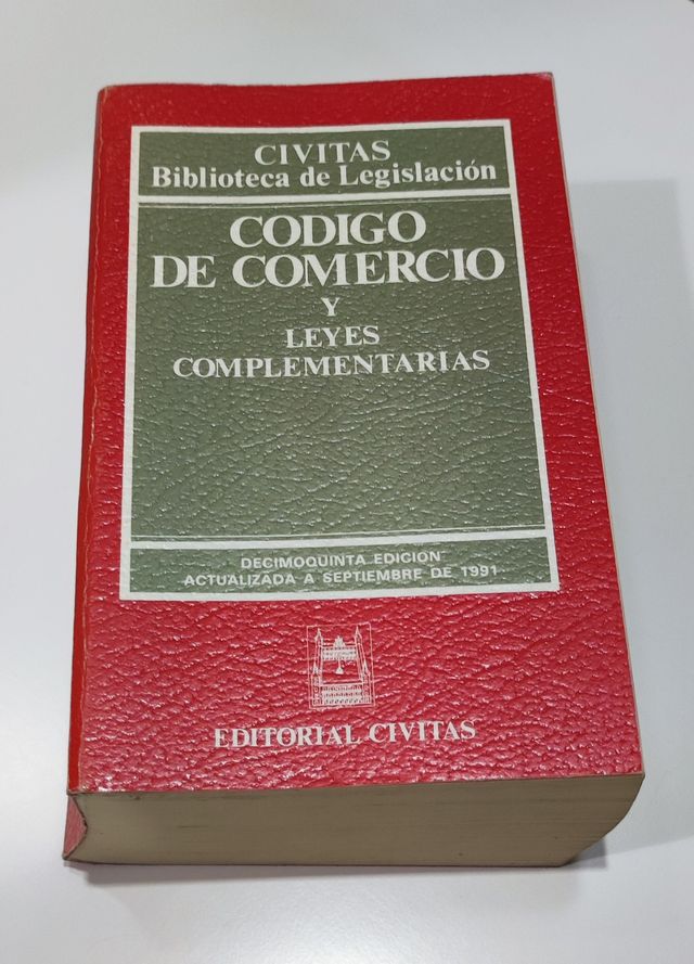 Código de comercio y leyes complementarias