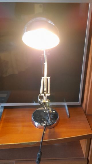 Flexo vintage de color plateado