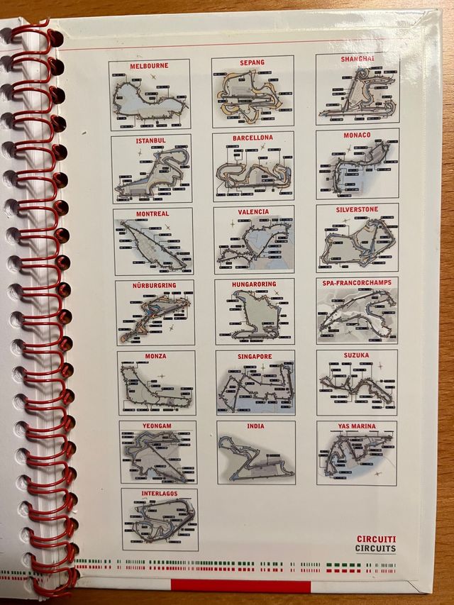 Media Book Scuderia Ferrari Singapore 2011