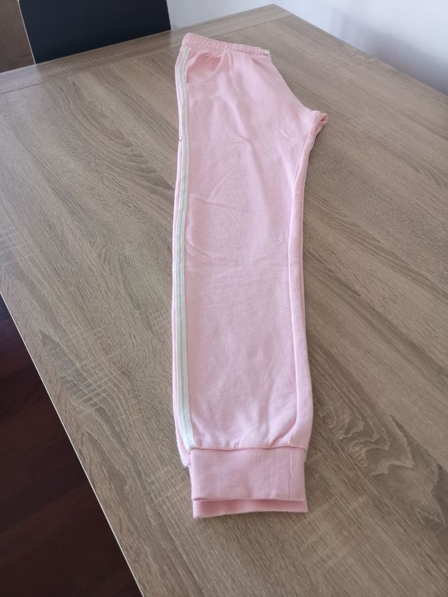 pantalón largo de algodón de niña talla XS 