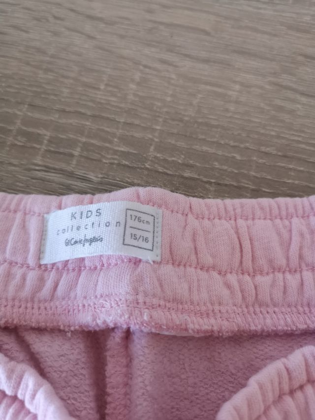 pantalón largo de algodón de niña talla XS 