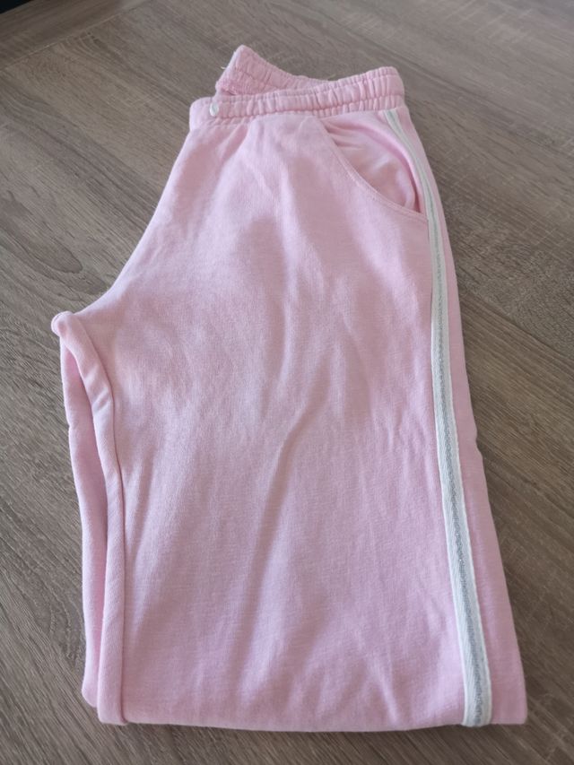 pantalón largo de algodón de niña talla XS 