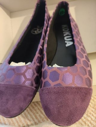  bailarinas manoletinas nuevos cuero como 🎁 