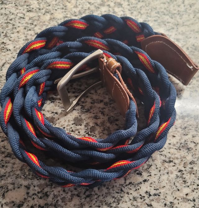 cinturón trenzado España