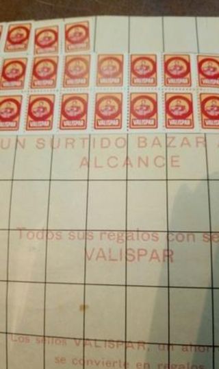 Antigua Cartilla De Sellos.