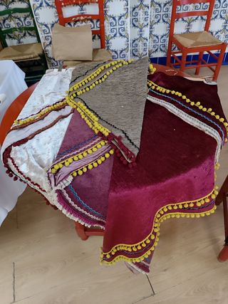 Complementos de flamenca artesanos.