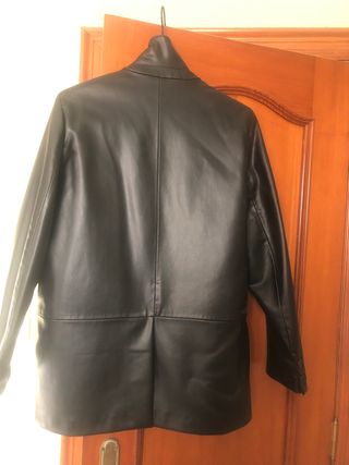 Chaqueta piel/ cuero sintetica