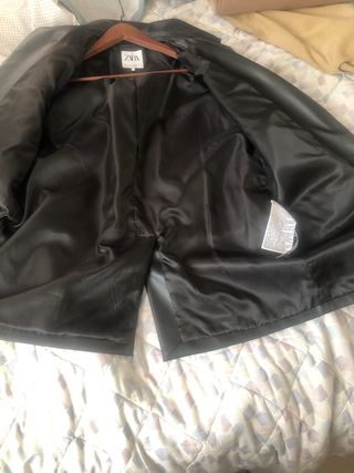 Chaqueta piel/ cuero sintetica