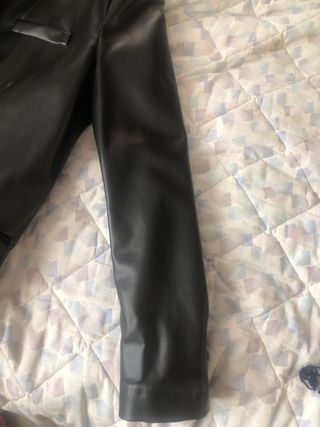 Chaqueta piel/ cuero sintetica
