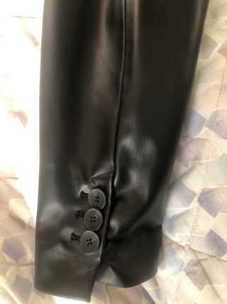 Chaqueta piel/ cuero sintetica